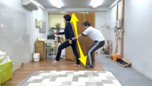 仙骨からの歩きと、普通の歩きの違い