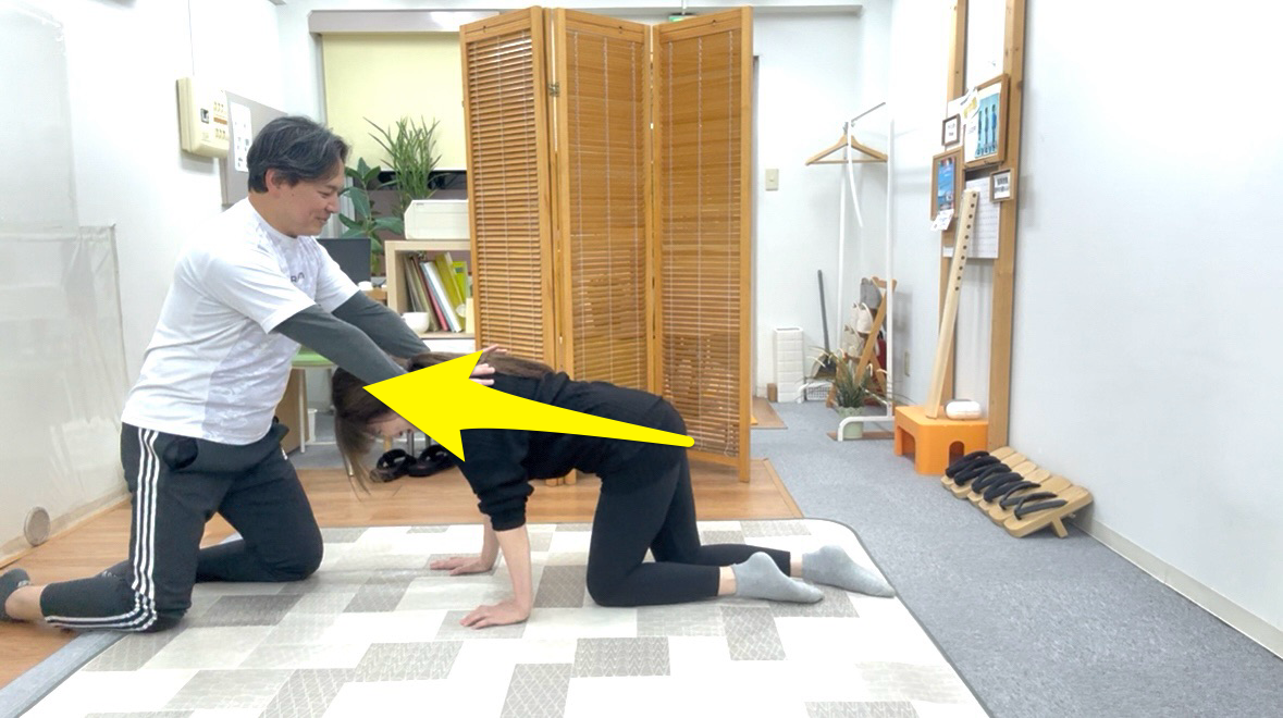 力を発揮するには、まずは仙骨からの軸を作ると良い